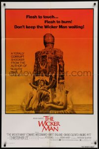 1f177 WICKER MAN 1sh 1974 Christopher Lee, Britt Ekland, English cult horror classic!