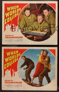 1f191 WHEN WORLDS COLLIDE 6 LCs 1951 George Pal classic doomsday thriller, Rush, Derr, Hanson
