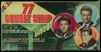 1h331 77 SUNSET STRIP board game 1960 Edd Kookie Byrnes, Efrem Zimbalist Jr. & Roger Smith!