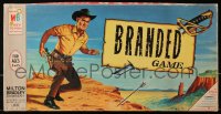 1h349 BRANDED board game 1966 they called Chuck Connors a coward, but he knew he was a man!