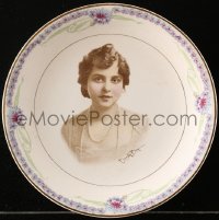 1h298 BEVERLY BAYNE Star Players collector plate 1920s great portrait of the silent actress!