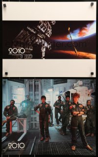 1h182 2010 4 color 16x20 stills 1984 Roy Scheider portrait, sequel to 2001: A Space Odyssey sequel!