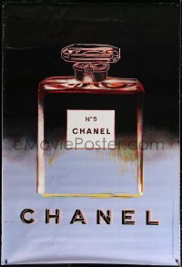 1h052 CHANEL NO. 5 DS 47x69 French advertising poster 1997 famous perfume art by Andy Warhol!
