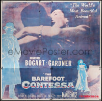 1j130 BAREFOOT CONTESSA 6sh R1960 huge image of Ava Gardner, The World's Most Beautiful Animal!