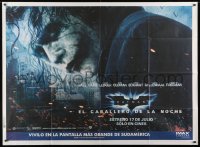 1j078 DARK KNIGHT IMAX advance Argentinean 43x59 2008 huge close-up of Heath Ledger as the Joker!