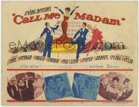 1k032 CALL ME MADAM TC 1953 Ethel Merman, Donald O'Connor & Vera-Ellen sing Irving Berlin songs!