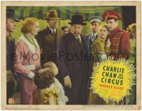 1k036 CHARLIE CHAN AT THE CIRCUS TC 1936 Asian Warner Oland stares at little people, very rare!