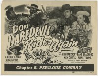 1k054 DON DAREDEVIL RIDES AGAIN chapter 8 TC 1951 Republic western serial, Perilous Combat!