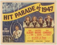 1k078 HIT PARADE OF 1947 TC 1947 Eddie Albert, Constance Moore, Joan Edwards, Woody Herman