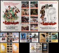 1m065 LOT OF 7 INTERNATIONAL SPANISH LANGUAGE ONE-STOP POSTERS 1970s-1980s 1sh & lobby card images!