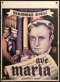 1p016 AVE MARIA Dutch 1936 opera singer Benjamino Gigli tricked into loving Kathe von Nagy!