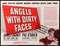 1p171 ANGELS WITH DIRTY FACES English trade ad 1938 James Cagney & The Dead End Kids, different!