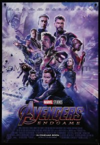 1r460 AVENGERS: ENDGAME advance DS Thai 1sh 2019 Marvel, light montage with Hemsworth & cast!