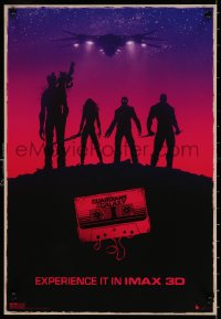 1r044 GUARDIANS OF THE GALAXY IMAX mini poster 2014 Zoe Saldana, Marvel Comics sci-fi!