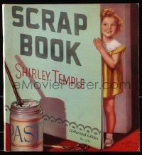 1s056 SHIRLEY TEMPLE 12x13 scrap book 1935 paste in all your favorite images of her, never used!