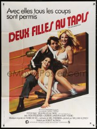 1s562 ALL THE MARBLES French 1p 1982 Peter Falk & sexy female wrestlers, The California Dolls!