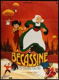 1s582 BECASSINE: THE WACKIEST NANNY EVER French 1p 2001 cartoon from J.P. Pinchon, rare!