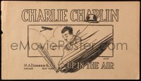 1s003 CHARLIE CHAPLIN 10x17 coloring book page 1917 great art of the comic genius, Up in the Air!