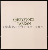 1s006 GREYSTOKE souvenir program book 1983 Christopher Lambert as Tarzan, Lord of the Apes!
