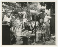1t089 ALICE ADAMS candid 8.25x10 still 1935 Katharine Hepburn & director George Stevens on the set!