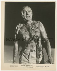 1t094 AMAZING COLOSSAL MAN 8x10.25 still 1957 close up of Glenn Langan with horrible burns!