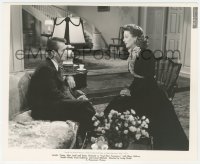 1t096 AND NOW TOMORROW 8x10 key book still 1944 seated close up of Loretta Young & Alan Ladd!