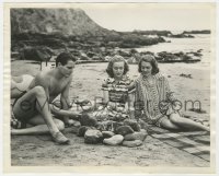 1t112 ANNE SHIRLEY/JAMES ELLISON/RUBY KEELER 8x10 still 1938 promoting Mother Carey's Chickens!