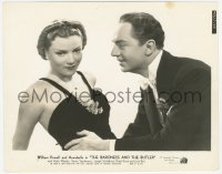 1t139 BARONESS & THE BUTLER 8x10.25 still 1938 best c/u of William Powell & pretty Annabella!