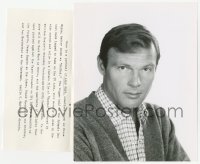 1t141 BATMAN TV 7.5x9.5 still 1966 Adam West out of costume, about to be seen in the feature film!