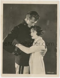 1t143 BEAU SABREUR 8x10 key book still 1928 Legionnaire Gary Cooper snuggling with Evelyn Brent!