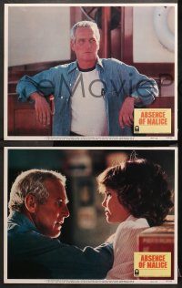 1w026 ABSENCE OF MALICE 8 LCs 1981 Paul Newman, Sally Field, Sydney Pollack directed!
