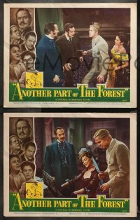 1w678 ANOTHER PART OF THE FOREST 3 LCs 1948 Fredric March, Ann Blyth, from Lillian Hellman's play!