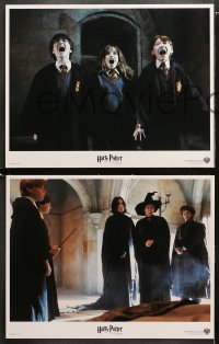 1w017 HARRY POTTER & THE PHILOSOPHER'S STONE 9 LCs 2001 images of cast, Sorcerer's Stone!