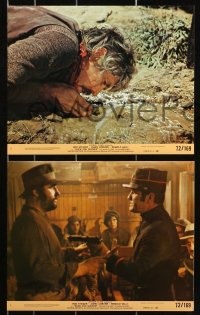 1x029 FISTFUL OF DYNAMITE 8 8x10 mini LCs 1972 Sergio Leone's Giu la testa, Rod Steiger, Coburn!