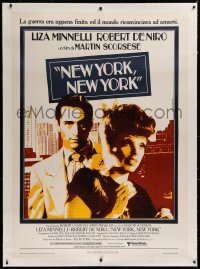 2a062 NEW YORK NEW YORK linen Italian 1p 1977 different close up of Robert De Niro & Liza Minnelli!