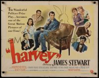 2c018 HARVEY style A 1/2sh 1950 James Stewart & his 6 foot imaginary rabbit & cast, ultra rare!