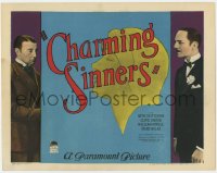 2c166 CHARMING SINNERS TC 1929 Clive Brook, William Powell, from Somerset Maugham story, very rare!