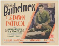 2c170 DAWN PATROL TC 1930 Richard Barthelmess, Douglas Fairbanks Jr, Howard Hawks, ultra rare!