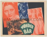 2c239 WONDER BAR LC 1934 Kay Francis, Dolores Del Rio whipped, blackface Al Jolson, ultra rare!