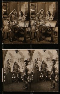 2c262 HUNCHBACK OF NOTRE DAME group of 11 stereoscopic slides 1923 Patsy Ruth Miller, candids, rare!