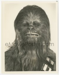 2d412 STAR WARS HOLIDAY SPECIAL 7.25x9.25 still 1978 great super close-up of mighty Chewbacca!