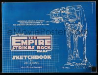 2d251 EMPIRE STRIKES BACK softcover book 1980 Sketchbook by Joe Johnston & Nilo Rodis-Jamero!