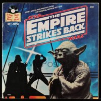 2d250 EMPIRE STRIKES BACK softcover book 1980 Lucas classic, great read-along book w/ record!