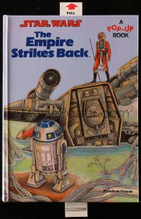 2d249 EMPIRE STRIKES BACK hardcover book 1983 George Lucas classic, Ib Penick pop-up book!