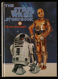 2d163 STAR WARS hardcover book 1978 storybook edition of the movie with full-color photographs!