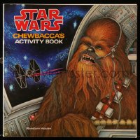 2d170 STAR WARS softcover book 1979 Patricia Wynne art, James Razzi Chewbacca's Activity Book!