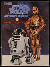 2d168 STAR WARS softcover book 1978 storybook edition of the movie with full-color photographs!