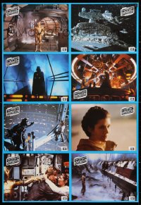 2d295 EMPIRE STRIKES BACK 2 German LC posters R1984 George Lucas sci-fi classic, different & rare!