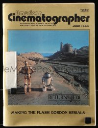 2d398 AMERICAN CINEMATOGRAPHER magazine June 1983 filled with great images from the movie!