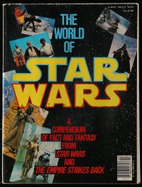 2d440 WORLD OF STAR WARS magazine 1980s compendium of fact & fantasy from Star Wars & Empire!